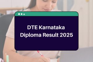 DTE Karnataka Diploma Result 2025 (Out): btelinx.in April, May Exams Marksheet